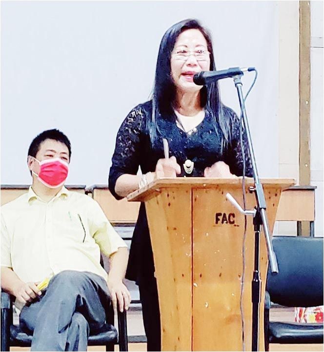 FAC, Mokokchung outgoing Principal, Helen Jamir.