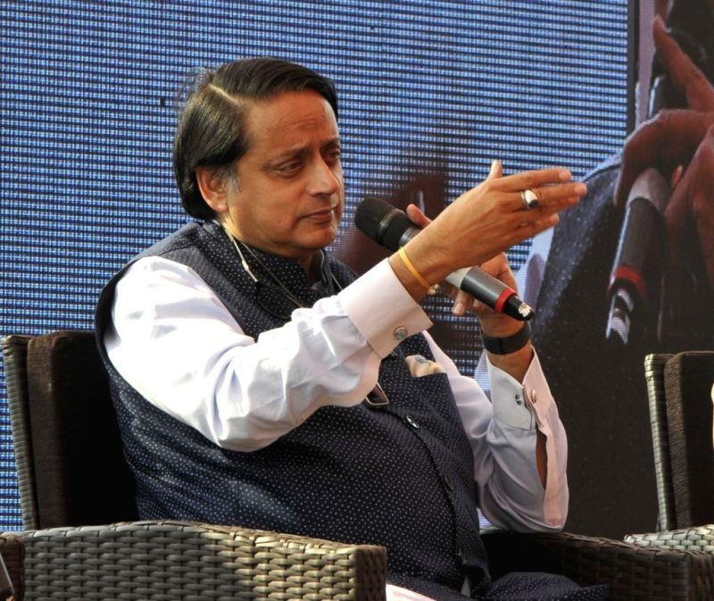 Congress leader Shashi Tharoor. (IANS File Photo)