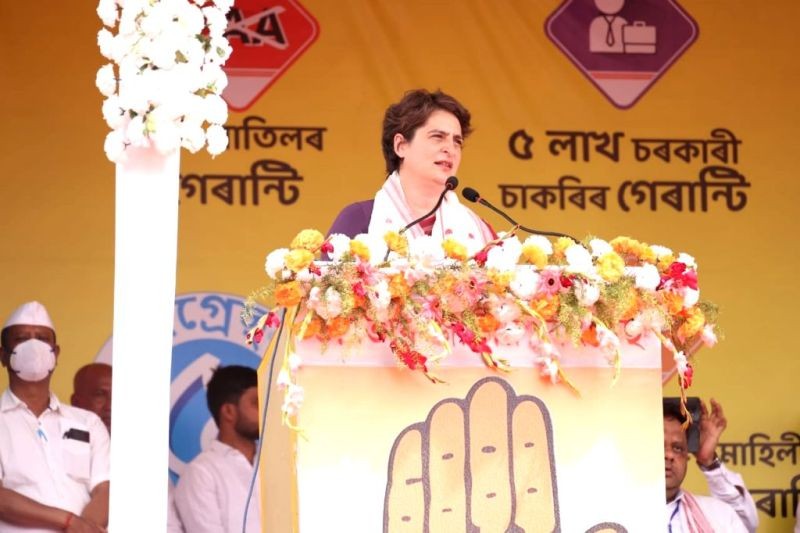Congress leader Priyanka Gandhi Vadra. (IANS File Photo)