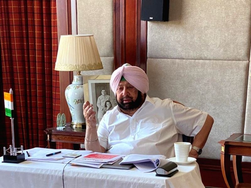 Punjab Chief Minister Amarinder Singh. (IANS File Photo)