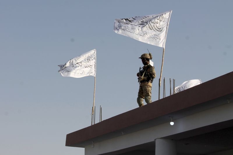 Taliban commando fighter stands guard in Lashkar Gah, Helmand province, southwestern, Afghanistan on August 27, 2021. (AP/PTI Photo)