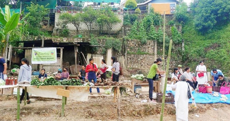 Self-Help Group Weekly Bazaar was launched at Chetheba town under Phek district on August 27.