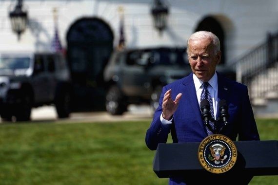 Biden's rating drops below 50% for first time in 'summer of discontent'. (IANS Photo)