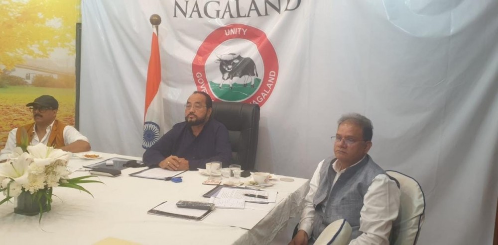 Deputy Chief Minister of Nagaland, Y Patton attended and addressed a virtual conference with Union Minister for DoNER G Kishan Reddy, Union Minister of State (MoS) in charge of DoNER BL Verma, Union Minister of Agriculture & Farmer’s Welfare Narendra Singh Tomar, as well as chief ministers and chief secretaries of the northeastern states on August 31.