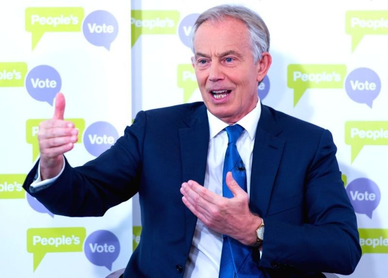 Tony Blair. (IANS File Photo)