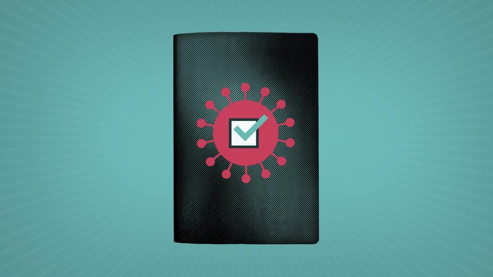 What is a COVID-19 vaccine passport, and do I need one? (AP Illustration/Peter Hamlin)