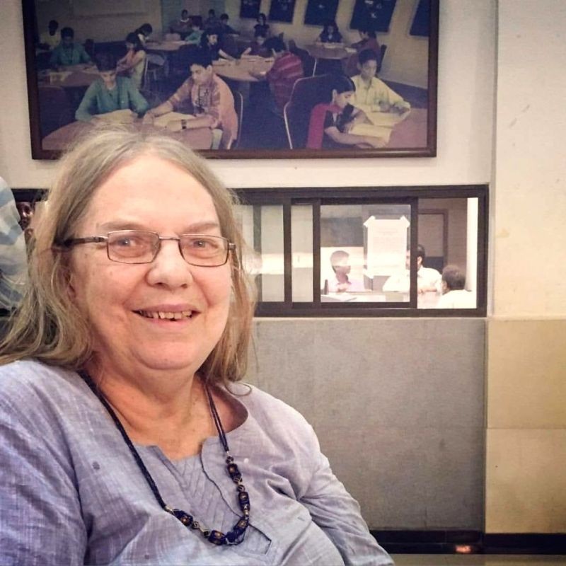 US-born eminent Dalit and women's activist DR. GAIL OMVEDT. (IANS File Photo)