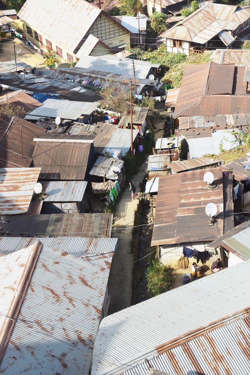 A partial view of Nagaland’s state capital Kohima. (Morung Photo)