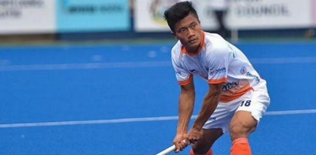 Indian hockey team midfielder Nilakanta Sharma (Photo | Hockey India)