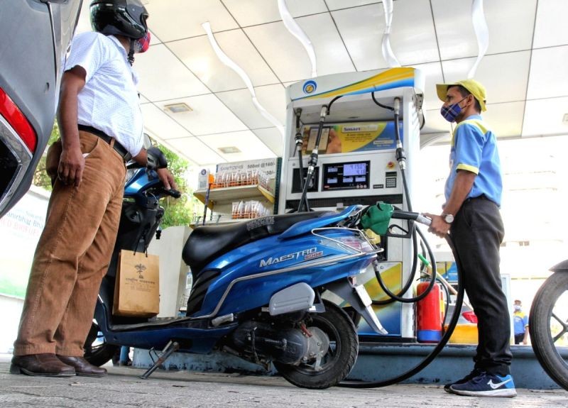 Fuel prices remain unchanged for 24th consecutive day. (IANS Photo)