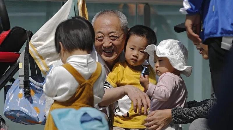 In May this year, the ruling Communist Party of China approved a relaxation of its strict two-child policy to allow all couples to have up to three children. (Representational image: AP)