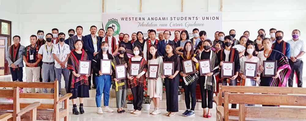 Members of WASU along with resource persons and students during the felicitation programme held on August 21.