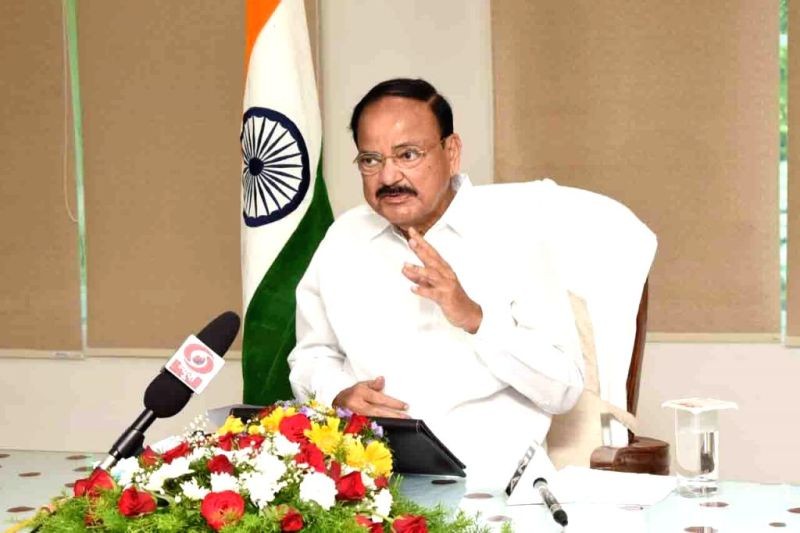 Vice-President M Venkaiah Naidu. (IANS Photo)