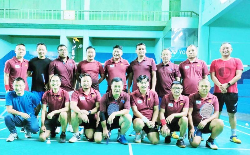 Members of Tribal Feathers during a monthly tournament in Kohima on September 11.