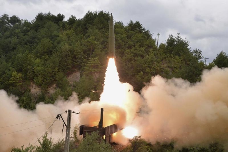 In this Sept. 15, 2021, file photo provided by the North Korean government, Sept. 16, 2021, shows a test missile is launched from a train, in an undisclosed location of North Korea. Recent satellite images shows North Korea is expanding a uranium enrichment plant at its main Yongbyon nuclear complex, a sign that it’s intent on boosting the production of bomb materials, experts say. The assessment comes after North Korea recently raised tensions by performing its first missile tests in six months amid long-dormant nuclear disarmament diplomacy with the United States. Independent journalists were not given access to cover the event depicted in this image distributed by the North Korean government. The content of this image is as provided and cannot be independently verified. (AP File Photo)