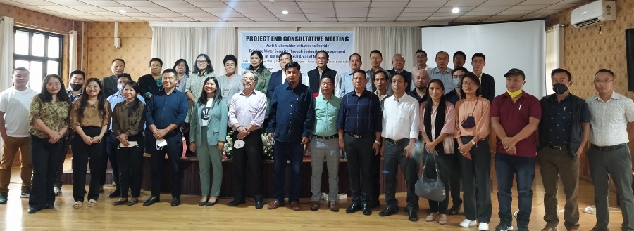 Participants during the Project End Consultative Meeting held at De Oriental Grand Hotel, Kohima on September 29. (Morung Photo)