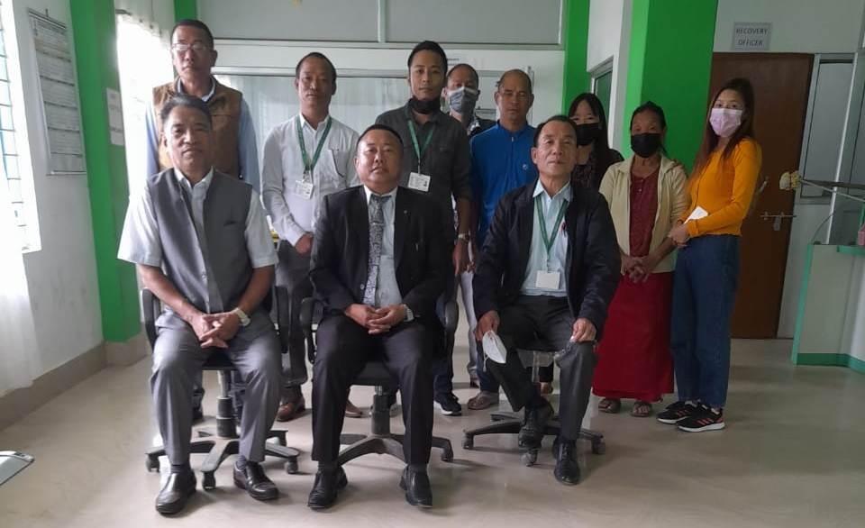Nagaland State Cooperative Bank Vice Chairman, Kekhwengulo Lea visited the office of five branches of the Bank on September 9 and 10.