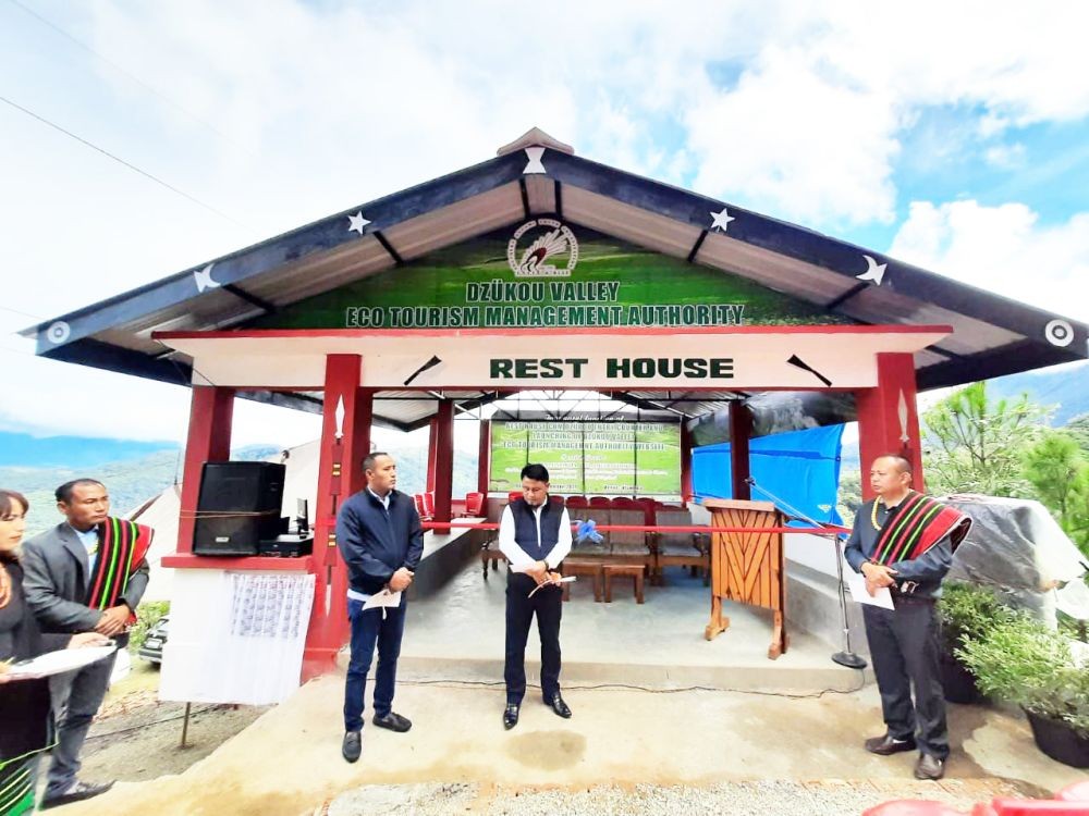 The Rest House cum Dzükou Entry Counter was inaugurated by the Southern Angami Youth Organization (SAYO) on September 17.