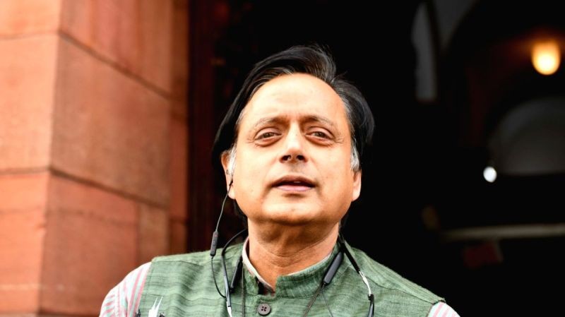 Senior Congress leader Shashi Tharoor. (IANS File Photo)