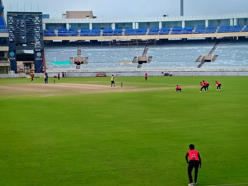 Nagaland registered their second consecutive win in the ongoing Men’s U-19 Vinoo Mankad Trophy by defeating Meghalaya by 10 runs at JSCA International Cricket Stadium Complex, Ranchi on September 29. (Photo Courtesy: NCA)