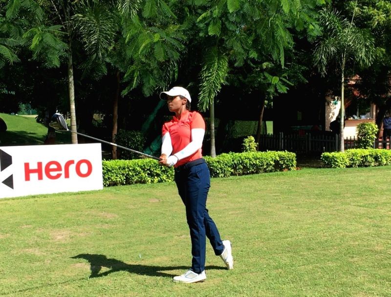 Golfer Lakhmehar takes lead as fancied names struggle in first round of 9th leg of WPGT. (IANS Photo)