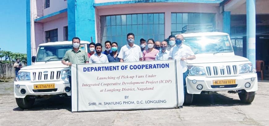 Longleng DC and others during the launch programme in Longleng on September 13. (DIPR Photo)