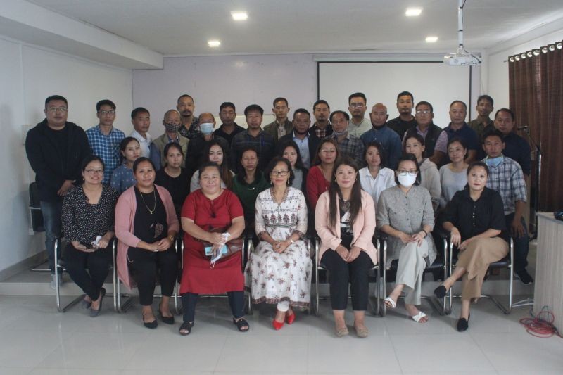 State Council of Educational Research and Training (SCERT) in collaboration with the officials of State Centre of Nagaland Languages under Directorate of school education conduct two day workshop on Nagaland heritage studies, curriculum translation of Class 1 to Class 8 with the objective of translating the curriculum into 18 different recognised languages which are being presently used as MIL for the school children starting from class 1-8 under the title Nagaland heritage studies on September 7 and 8 at SCERT conference room. Altogether 41 officials under the school education Directorate with 7 resource persons participated in the workshop.