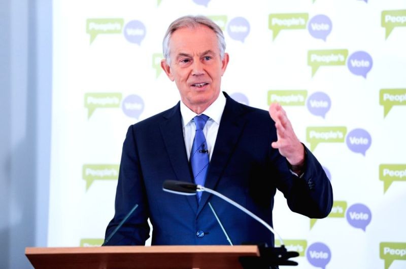 Former UK Prime Minister Tony Blair. (IANS File Photo)