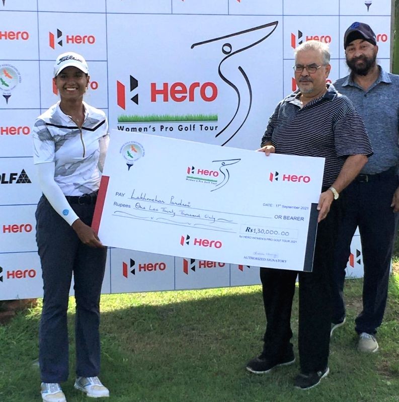 Golfer Lakhmehar wins maiden WPG Tour title. (IANS Photo)