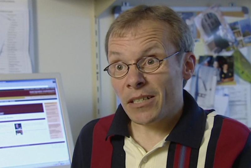 In this Nov. 25, 2005, file image taken from video, Sean Turnell, an economist at Australia's Macquarie University, speaks during an interview at his university office in Sydney. A court in Myanmar has agreed to change the venue for the trial of Turnell, an Australian economist and advisor to Myanmar’s ousted leader Aung San Suu Kyi accused of violating the Southeast Asian nation’s official secrets law. (AP File Photo)
