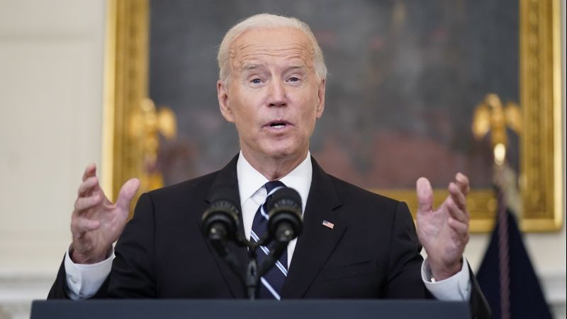 President Joe Biden speaks in the State Dining Room at the White House on September 9, 2021, in Washington. ( AP/PTI File Photo)