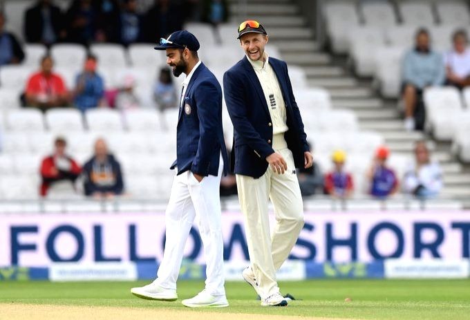 4th Test: England win the toss and elect to bowl first.(ICC Twitter/IANS Photo)