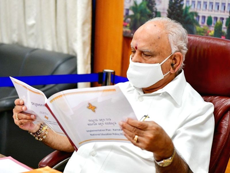 Former Chief Minister and ruling BJP MLA B S Yediyurappa. (IANS File Photo)