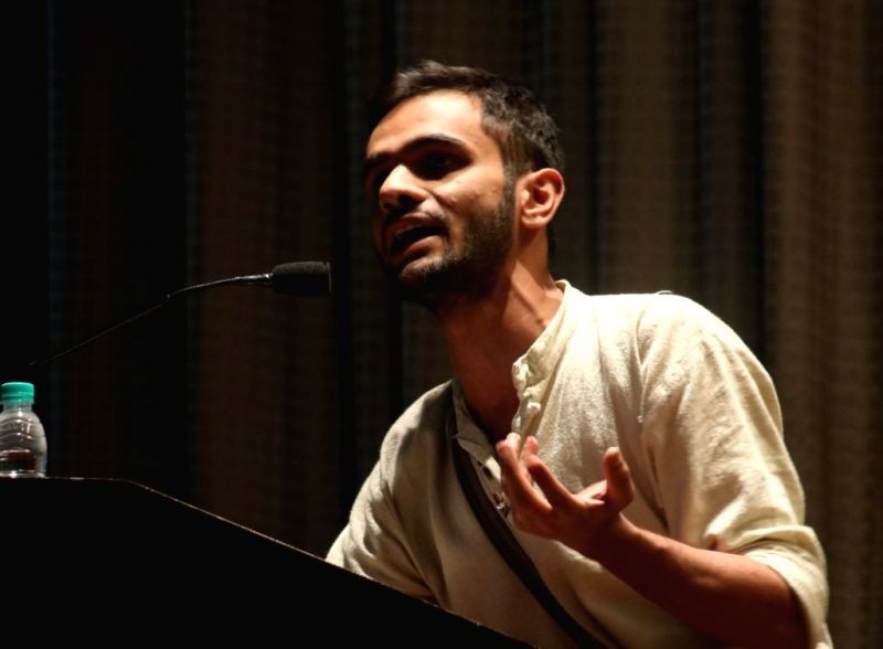 Former JNU student leader Umar Khalid. (IANS File Photo)