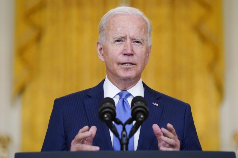 President Joe Biden delivers remarks on the economy in the East Room of the White House in Washington. Biden will address the United Nations General Assembly on September 21, hold a virtual COVID-19 summit on Wednesday, and meet with Pacific allies at the White House on Friday. (AP File Photo)
