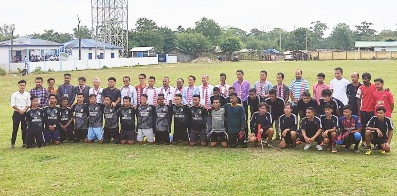 ‘Unity through sports’ match was organized by Karbi Anglong Gorkha Union under the aegis of Karbi Angiong Nepali Students Union at Balijan Ground on October 2.