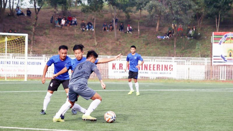 A match between Berenike FC and Puliebadze Club on October 27.