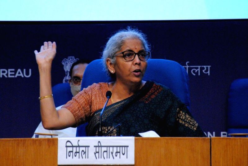 Union Finance Minister Nirmala Sitharaman. (IANS File Photo)
