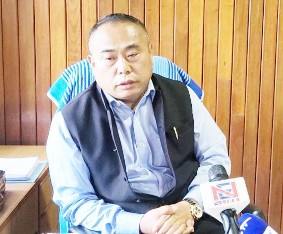 HPC Spokesperson Neiba Kronu addressing the press conference on October 26.