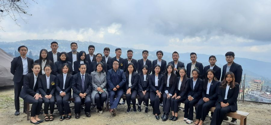 Kohima Law College conducted a Moot Court on October 30 at the college premises. The Moot Court is conducted every year as one of the important college annual events to promote ‘integrity, hard work and honesty’ as the three essential pillars to be a successful lawyer in modern society and it is also part of the Bar Council of India Practical Papers/Clinical Education, the College informed. (Photo Courtesy: Media Cell, Kohima Law College)