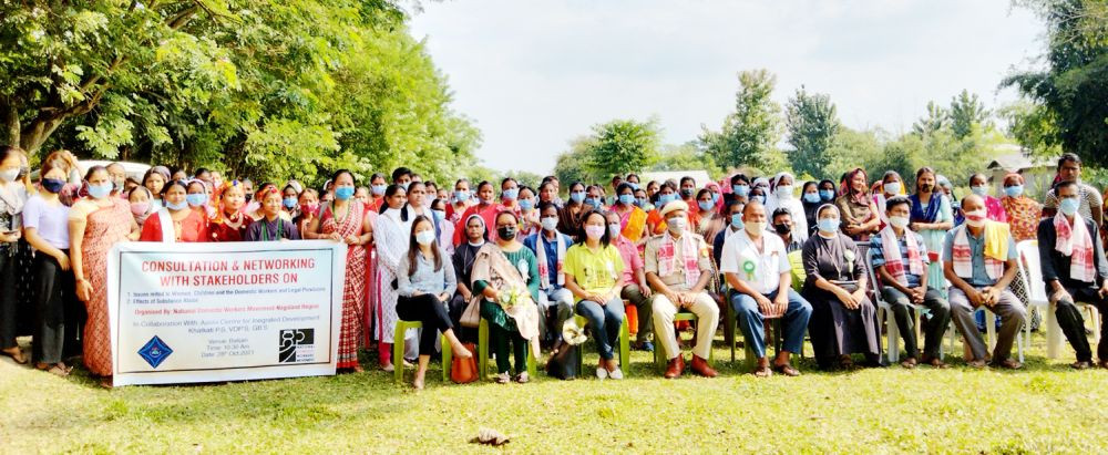 Participants during the consultation and networking meeting with stakeholders in Balijan, Karbi-Anglong which is an interstate border of Assam and Nagaland held on October 28.