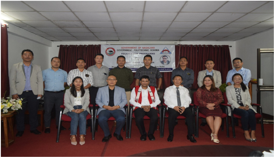 Director, Students Development Cell (StDC), AICTE, during the interaction with GPK students and officers of the Department of Technical Education on October 13.