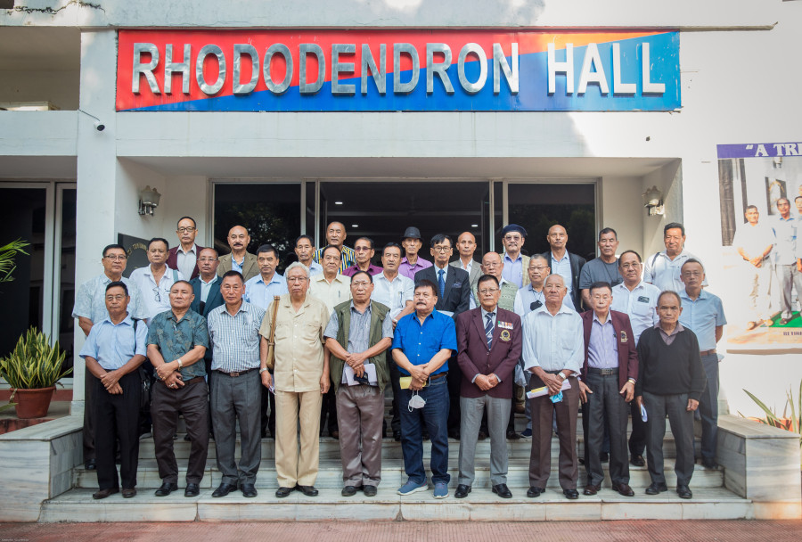 Dignitaries who attended the 6th annual general meeting of the Nagaland Police Retired Officers’ Association on October 25.