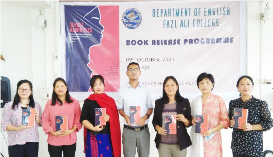 ‘Gender Narratives: Reinterpreting Language, Culture and Tradition in Nagaland’ was released at Fazl Ali College, Mokokchung on October 9.