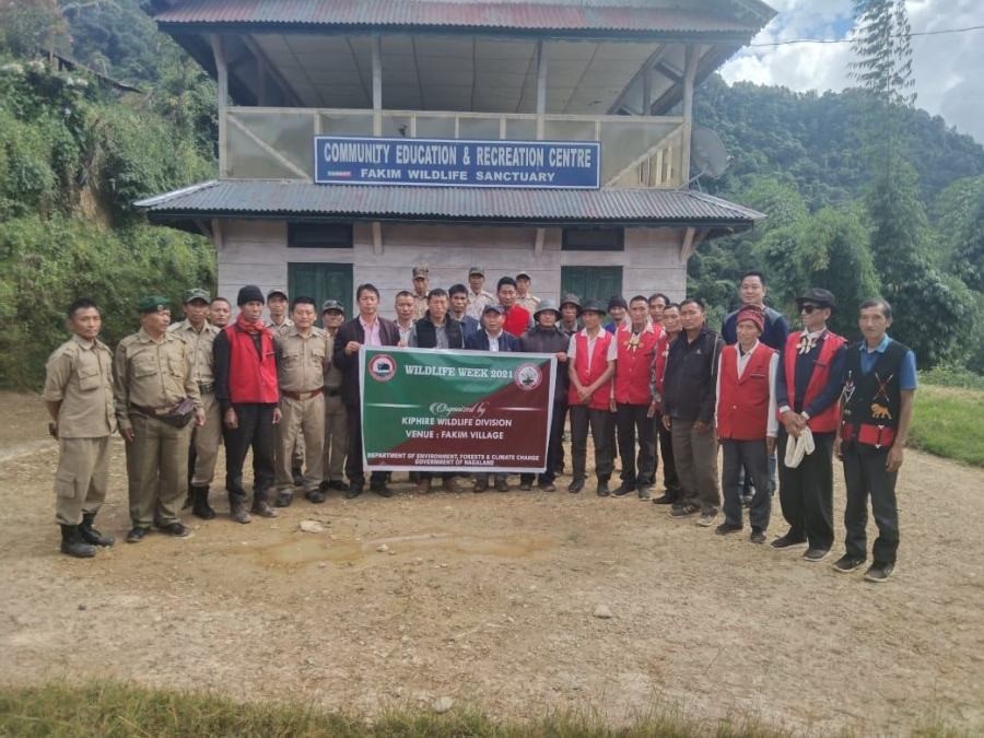 Wildlife Week 2021 was celebrated by Kiphire Wildlife Division along with Kiphire Territorial Division under the Theme “#SaveLifeinWildlife”.