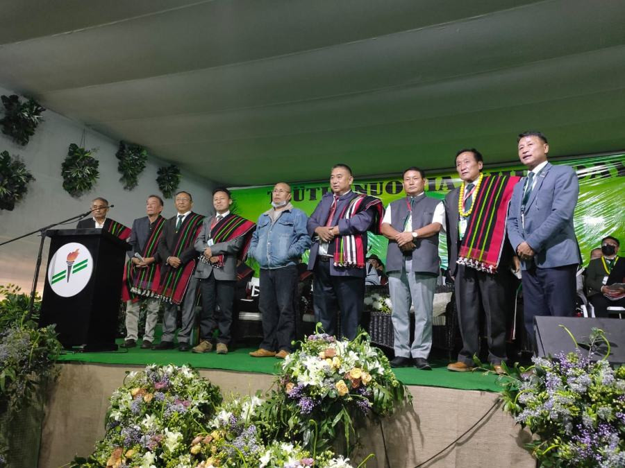 The Tsütuonuomia Khel Day was observed on October 25 where a new team of the Khel Council for the tenure 2021-2024 was also announced. (Morung Photo)