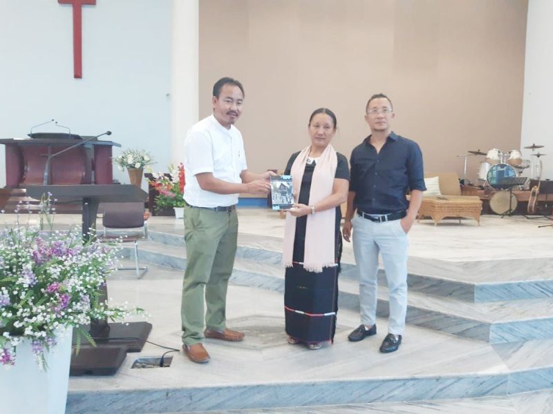 A book titled 'Parenting Act Ingrain in Sümi Naga’ authored by Benjamin Sümi was released on October 1.