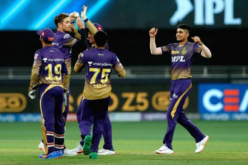 IPL 2021 playoffs qualification: KKR front-runners in race for final spot. (IANS Photo)