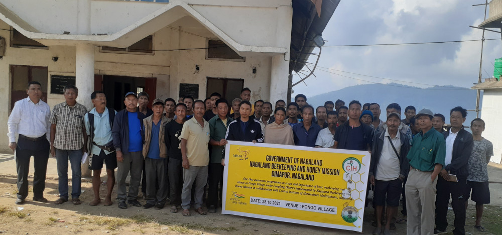 Participants with resource persons during the training programme on October 28.