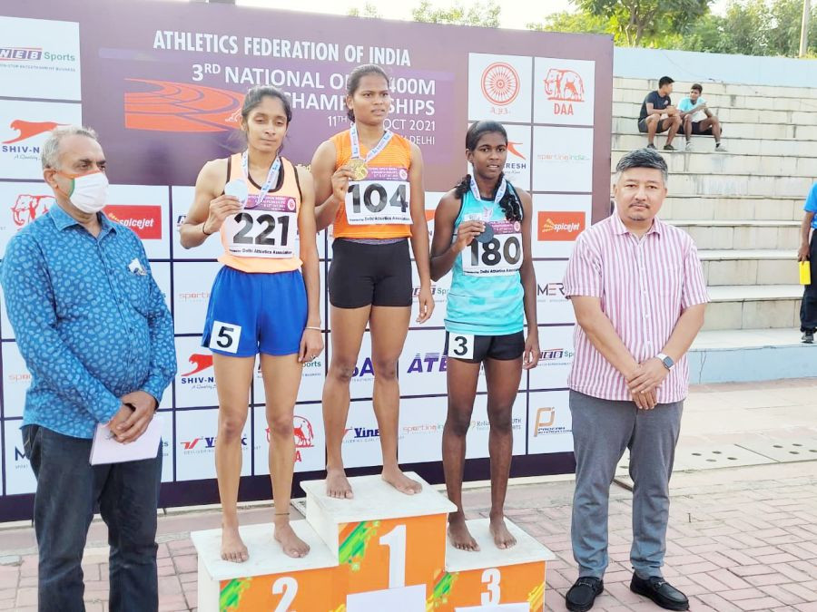 Athletics Federation of India, Associate Vice President, Abu Metha attended the 3rd National 400m Championships 2021 as a special guest and awarded medals to the national level winners in New Delhi, at the Jawaharlal Nehru Stadium on October 12. He also called on the Secretary General of the Indian Olympic Association Rajeev Mehta and discussed strategies and issues related to promote sports in Nagaland and North East.